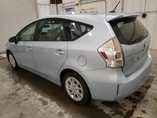  TOYOTA PRIUS 2012 Синий