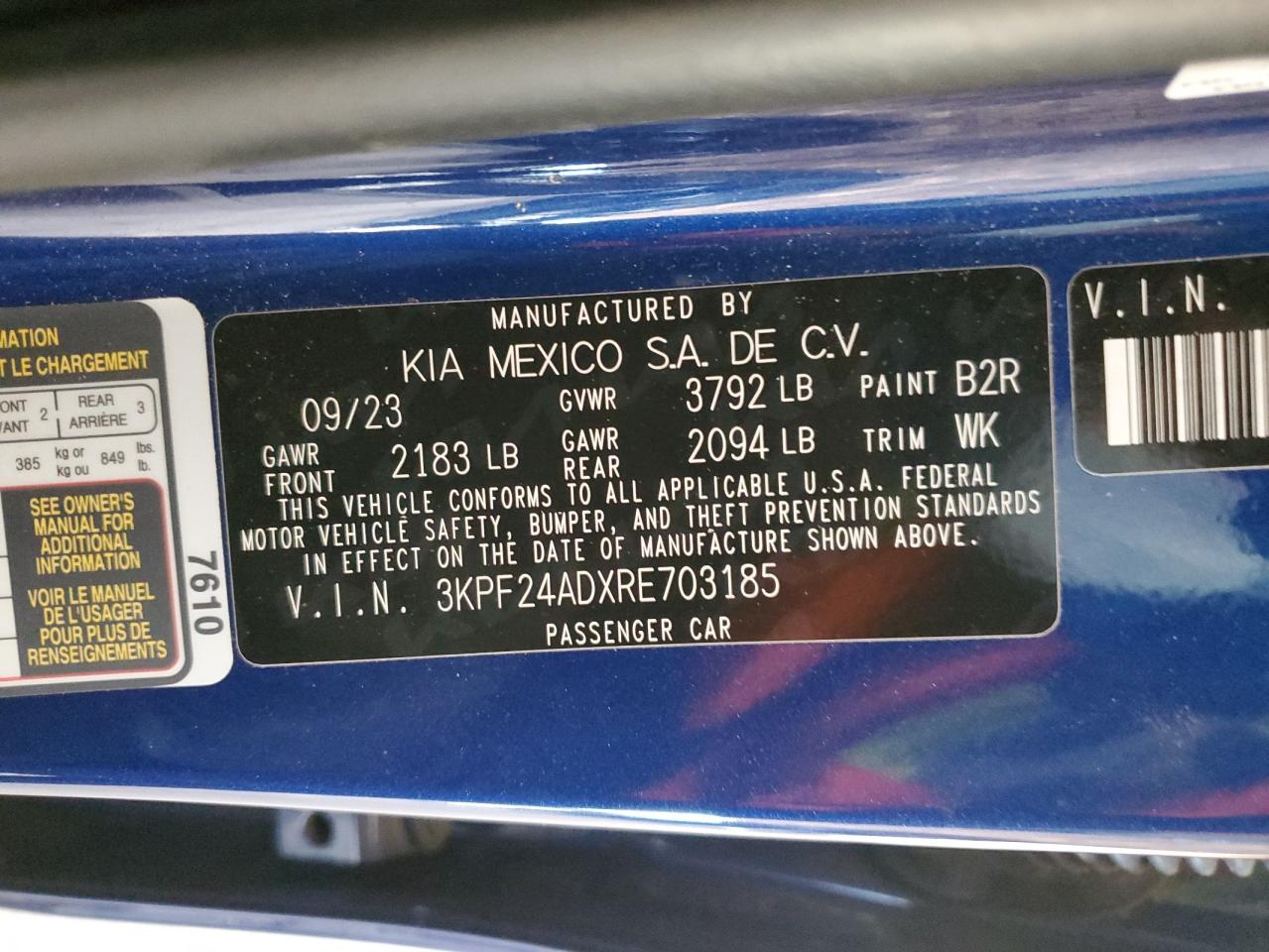 2024 Kia Forte - Image 14
