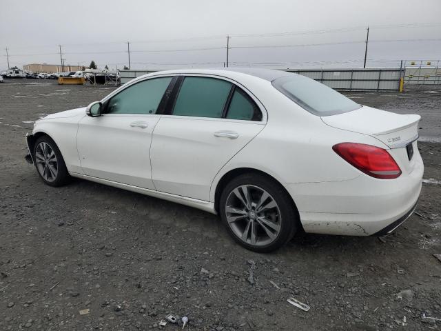  MERCEDES-BENZ C-CLASS 2016 Biały