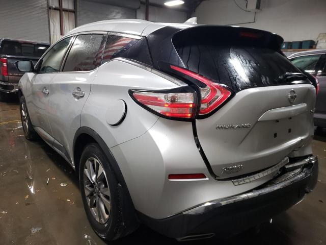  NISSAN MURANO 2017 Silver