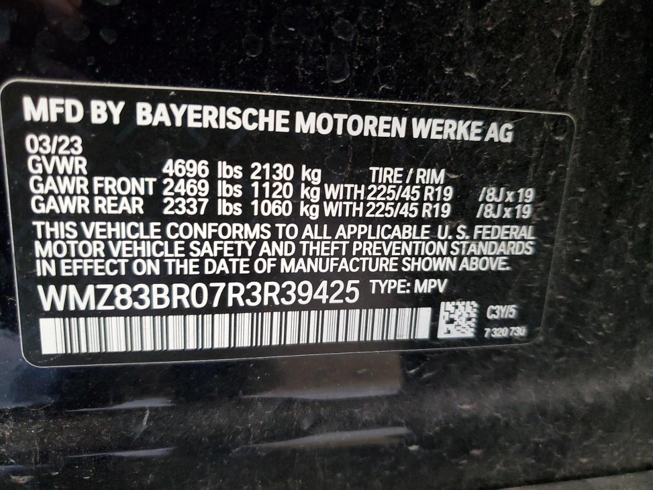 2024 Mini Cooper S Countryman All4 VIN: WMZ83BR07R3R39425 Lot: 78035884