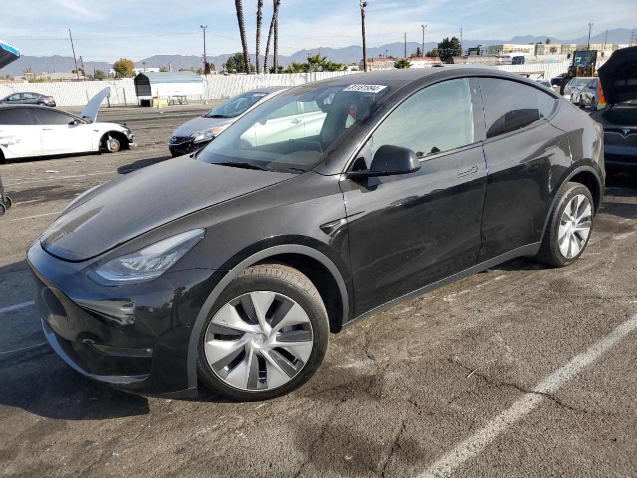 VIN 7SAYGDEE6NF446949 2022 TESLA MODEL Y no.1