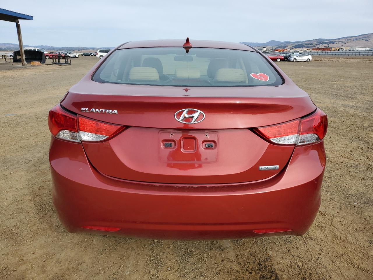 2012 Hyundai Elantra Gls VIN: KMHDH4AE6CU198930 Lot: 79031804