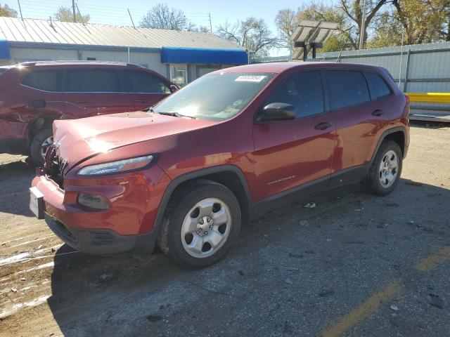 2014 Jeep Cherokee Sport de vânzare în Wichita, KS - Front End