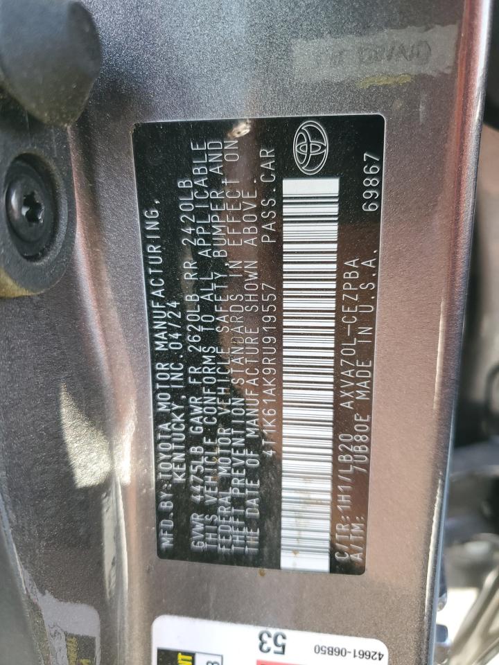 4T1K61AK9RU919557 2024 TOYOTA CAMRY - Image 12