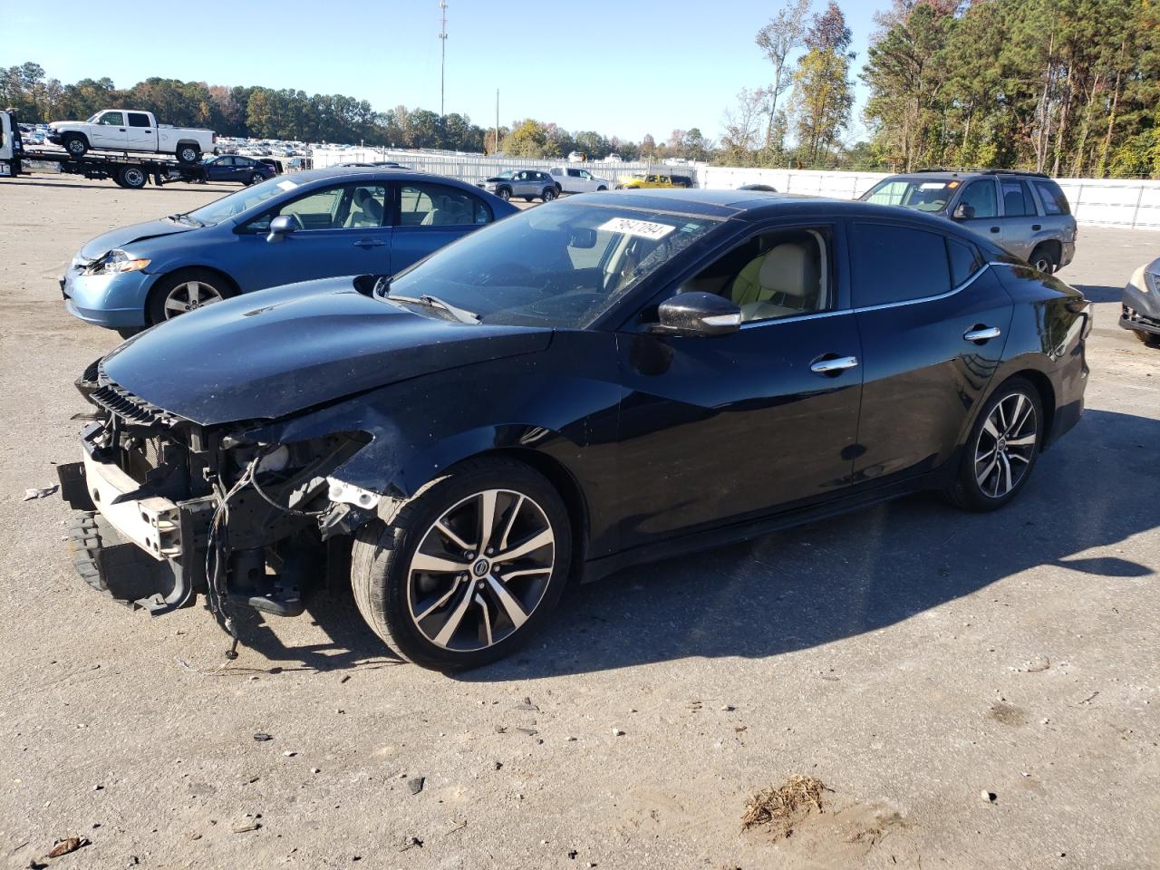 2019 Nissan Maxima S na sprzedaż w Dunn, NC - Front End