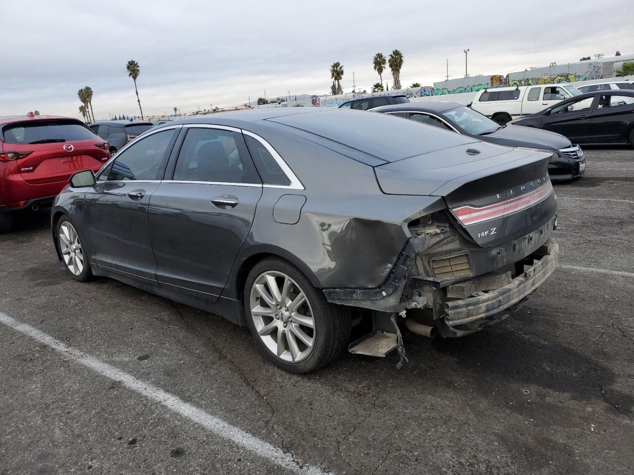 VIN 3LN6L2LU4GR603616 2016 LINCOLN MKZ no.2