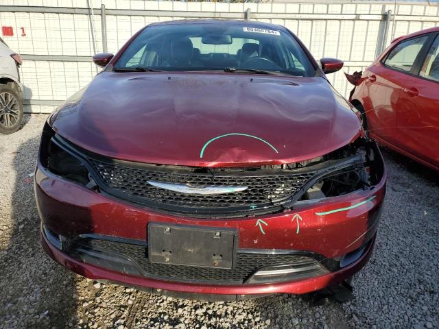  CHRYSLER 200 2015 Burgundy