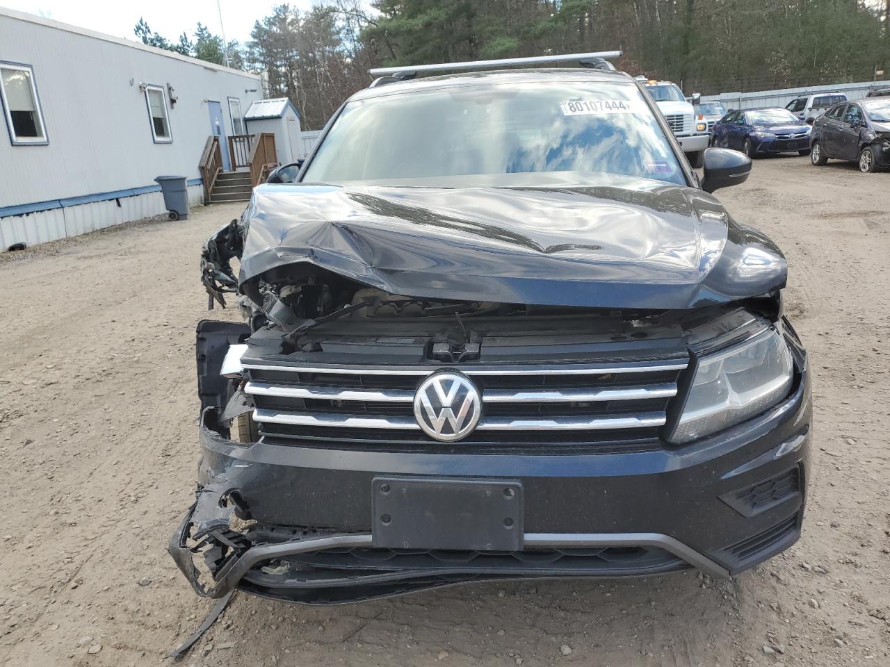 2020 Volkswagen Tiguan Se VIN: 3VV2B7AX1LM004861 Lot: 80107444