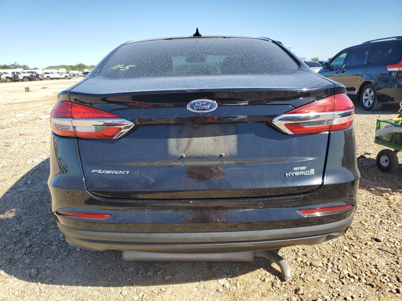 2019 Ford Fusion Se VIN: 3FA6P0LU8KR199943 Lot: 80117454