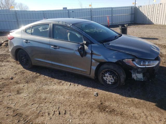  HYUNDAI ELANTRA 2017 Сірий