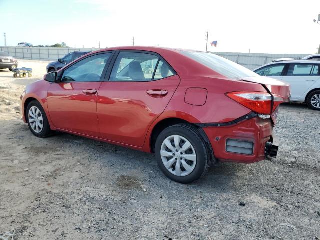  TOYOTA COROLLA 2016 Burgundy