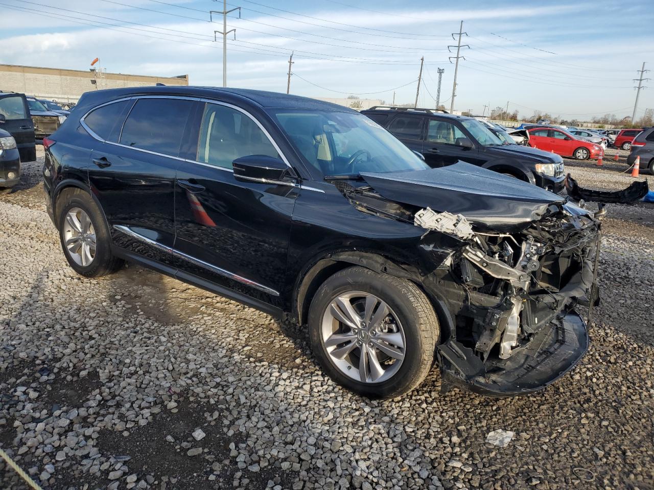 VIN 5J8YE1H39NL037080 2022 ACURA MDX no.4