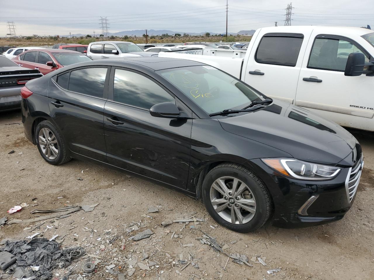 VIN KMHD84LF2HU249966 2017 HYUNDAI ELANTRA no.4