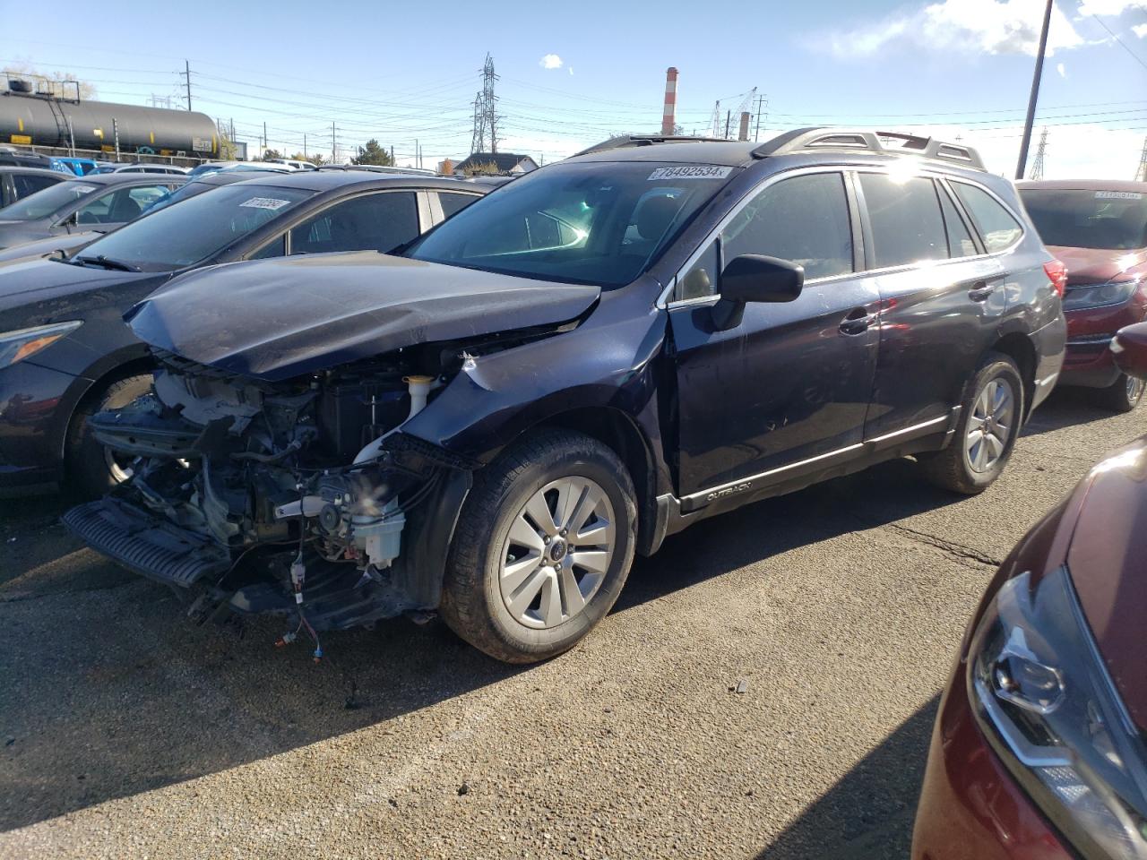 2018 Subaru Outback 2.5I VIN: 4S4BSAAC7J3251966 Lot: 78492534