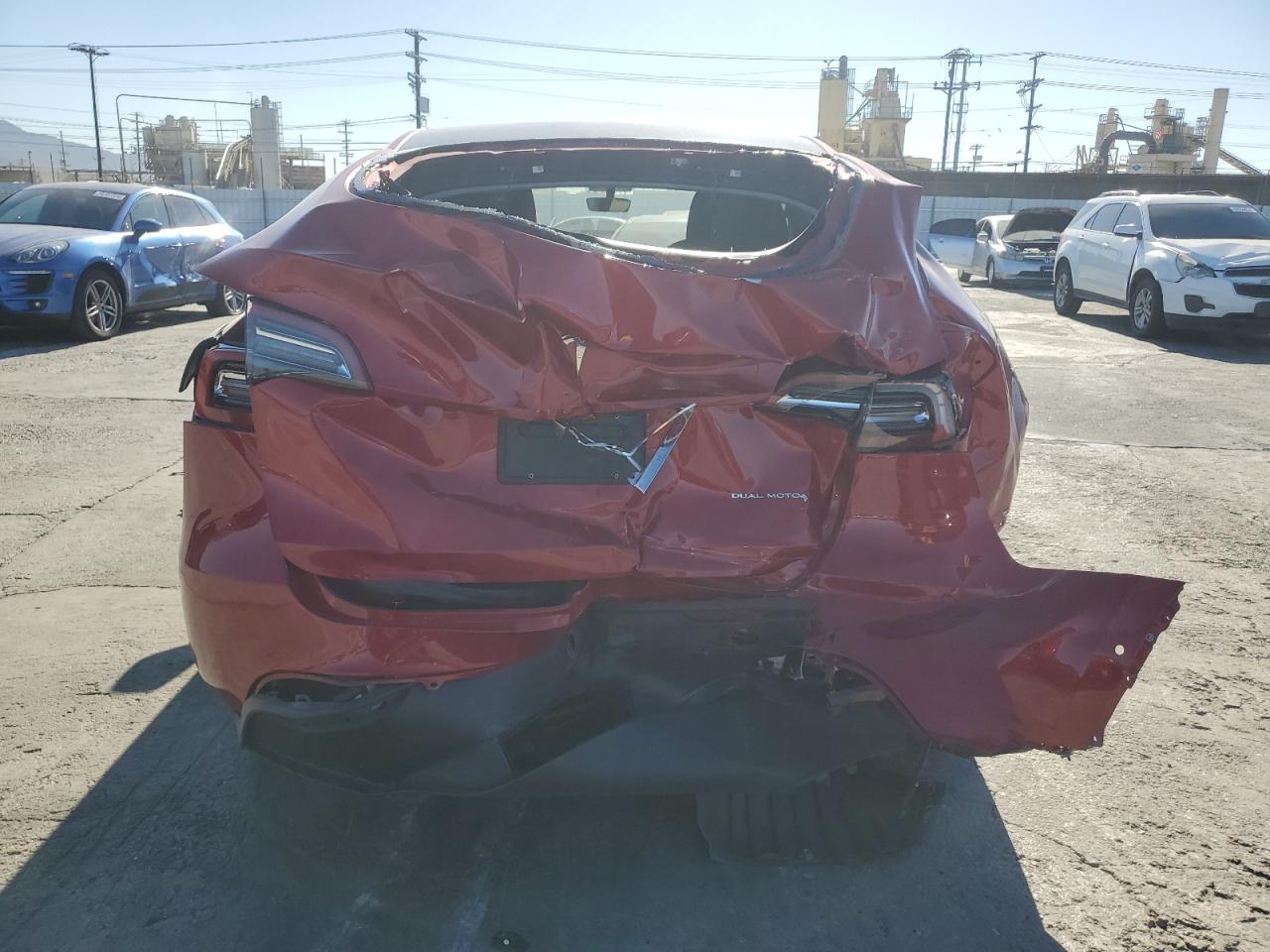 VIN 5YJYGAEE8MF213486 2021 TESLA MODEL Y no.6