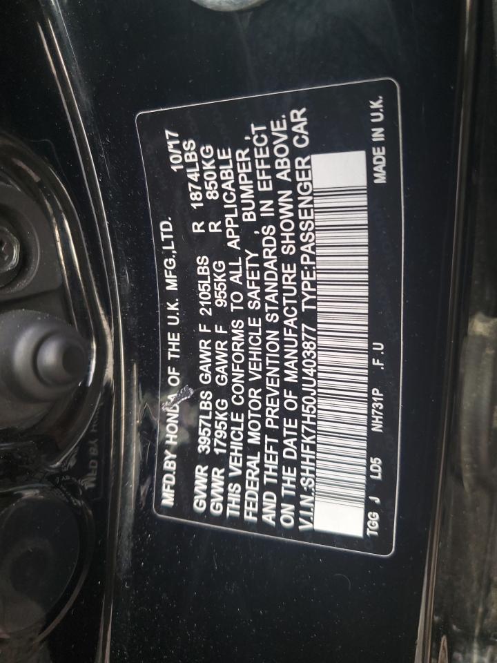 2018 Honda Civic - Image 12