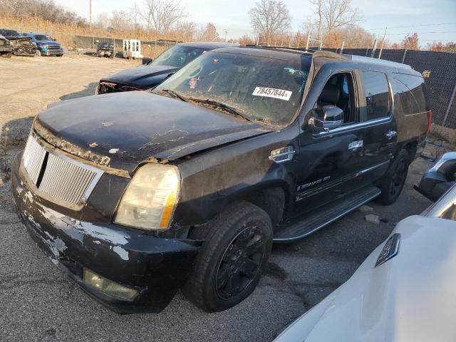 2007 Cadillac Escalade Esv en Venta en Woodhaven, MI - Water/Flood