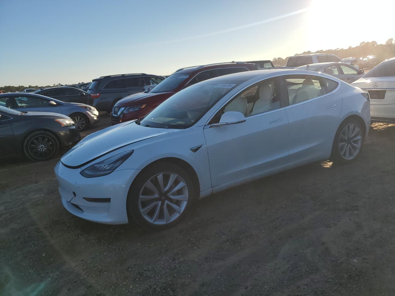 VIN 5YJ3E1EA2LF634986 2020 TESLA MODEL 3 no.1