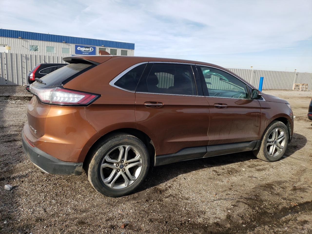 2017 Ford Edge Titanium VIN: 2FMPK4K88HBB64735 Lot: 81373674