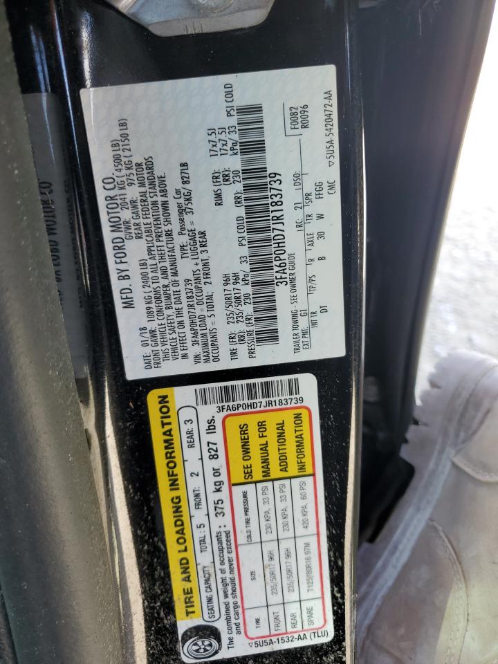 2018 Ford Fusion - Image 13