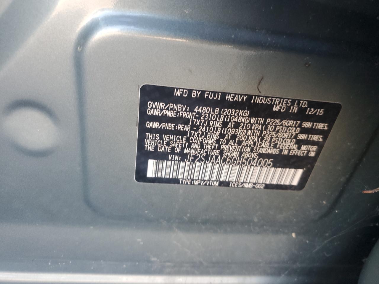 2016 Subaru Forester - Image 12