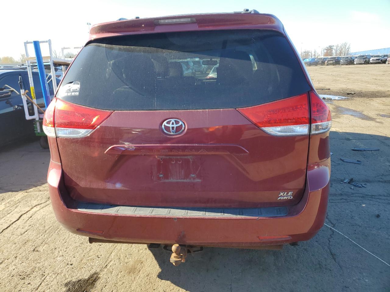 2012 Toyota Sienna Xle VIN: 5TDDK3DC5CS041436 Lot: 79617954