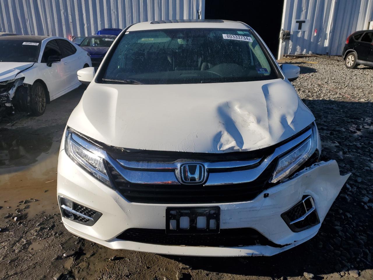 2018 Honda Odyssey Touring VIN: 5FNRL6H87JB042101 Lot: 80333734