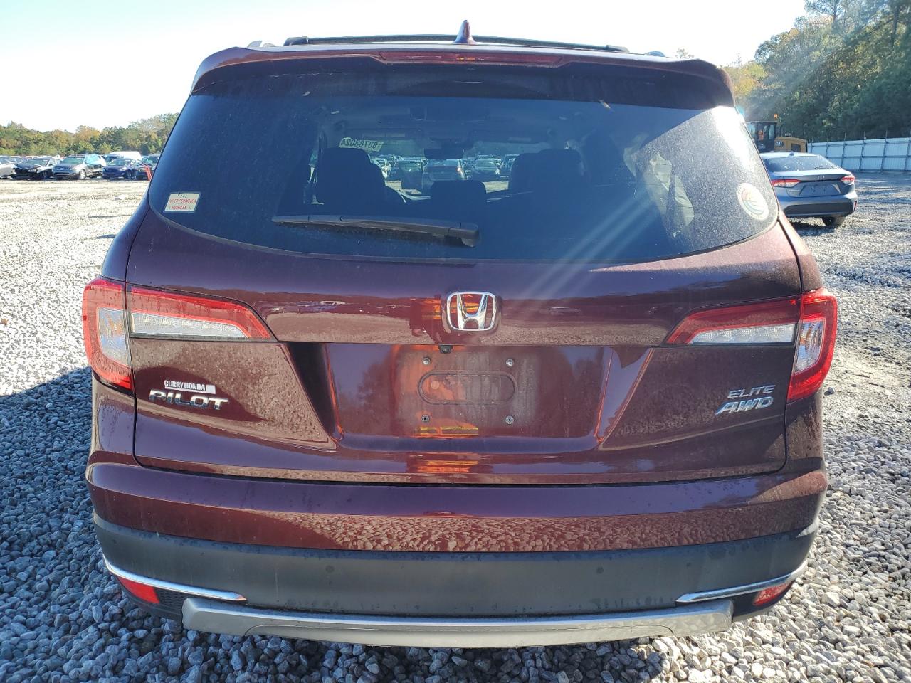 2021 Honda Pilot Elite VIN: 5FNYF6H02MB056683 Lot: 80783024