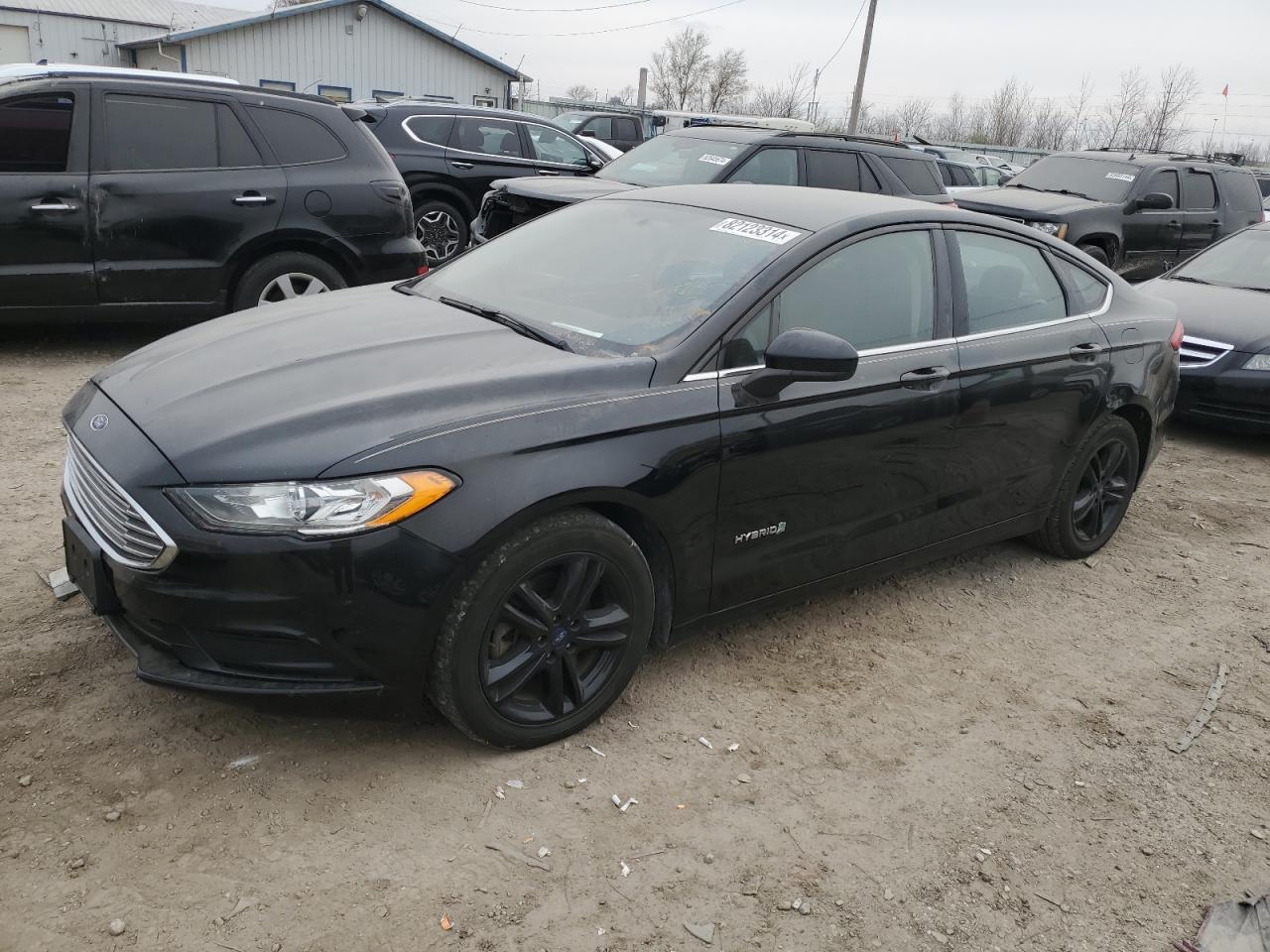 VIN 3FA6P0LU0JR207726 2018 FORD FUSION no.1