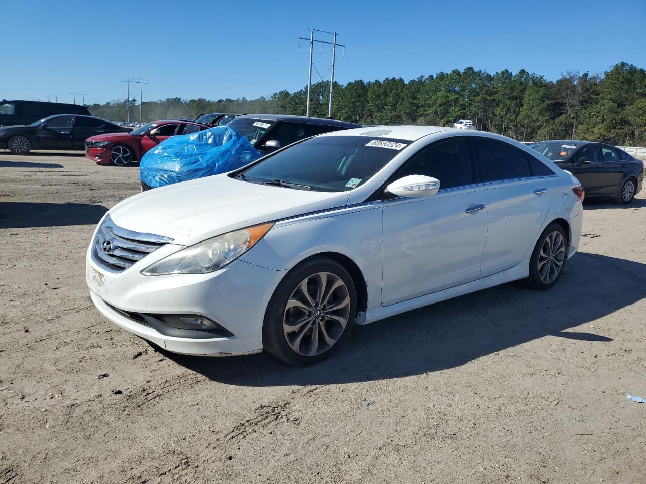 VIN 5NPEC4AC3EH889061 2014 HYUNDAI SONATA no.1