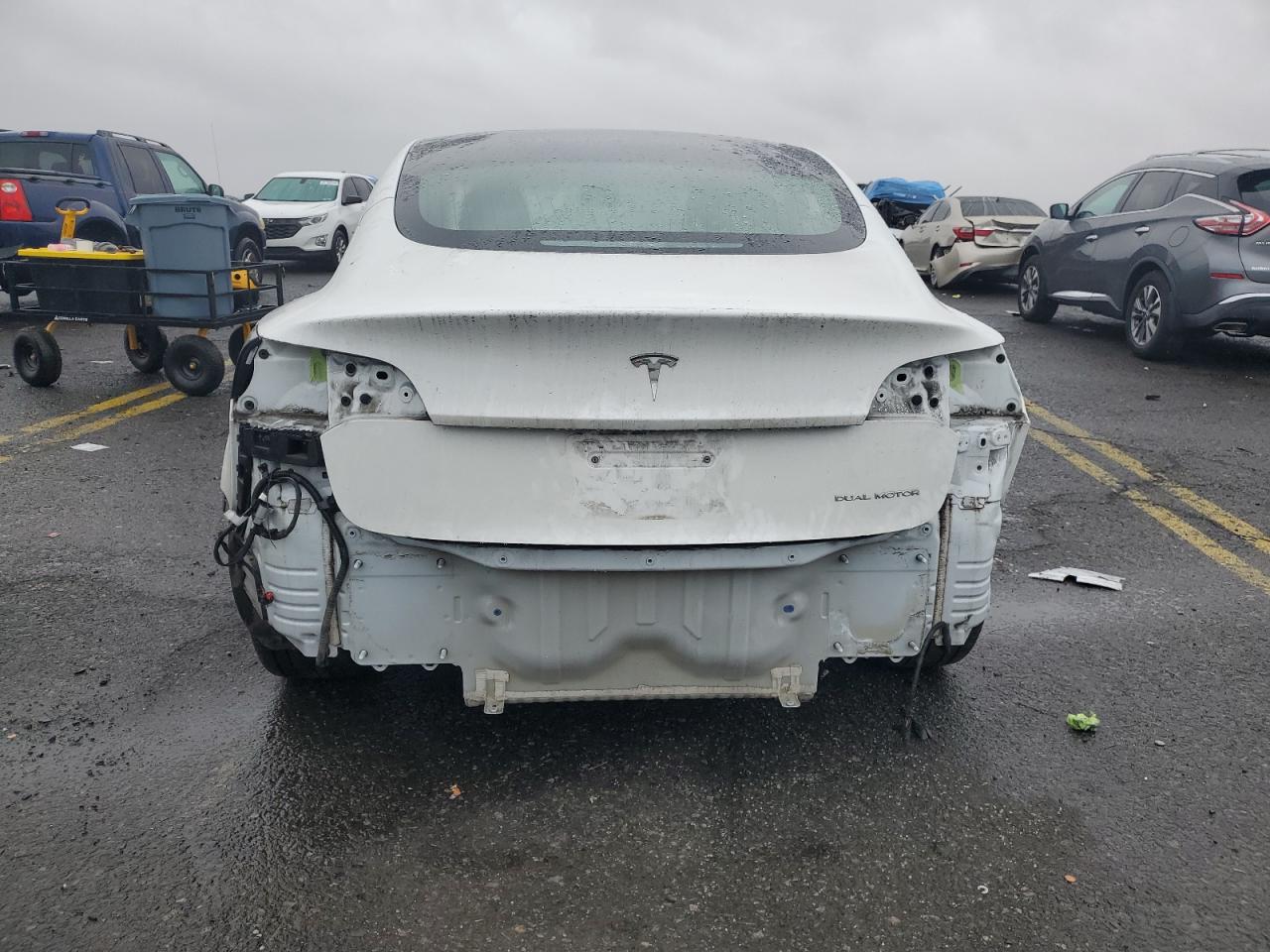 VIN 5YJ3E1EB6LF637155 2020 TESLA MODEL 3 no.6