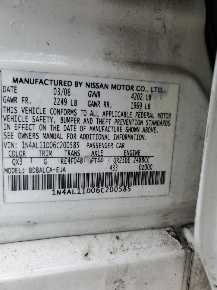 2006 Nissan Altima - Image 12