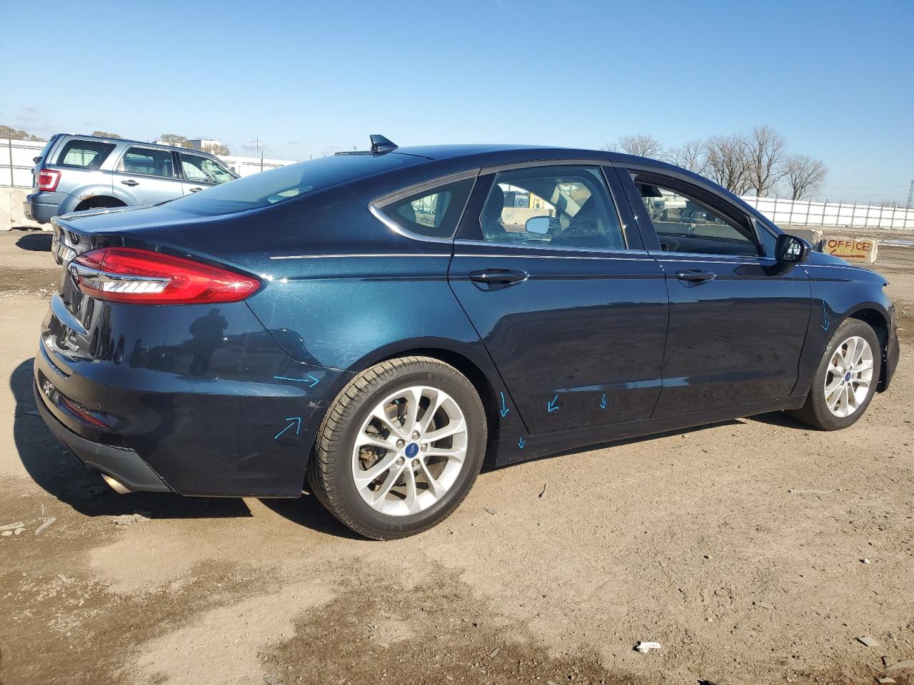 2020 Ford Fusion Se VIN: 3FA6P0HD8LR162434 Lot: 80247904