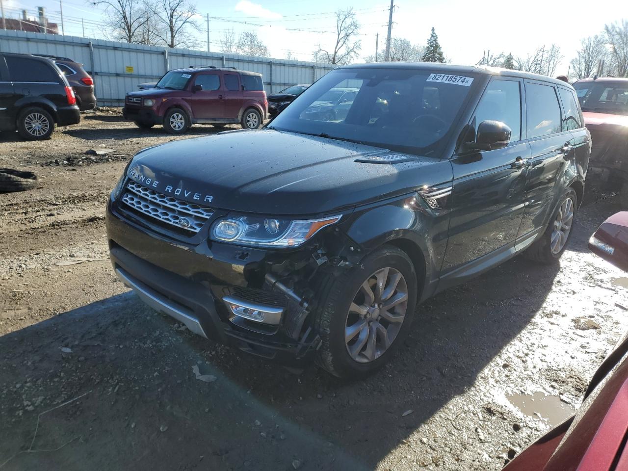 2017 Land Rover Range Rover Sport Hse en Venta en Lansing, MI - Front End