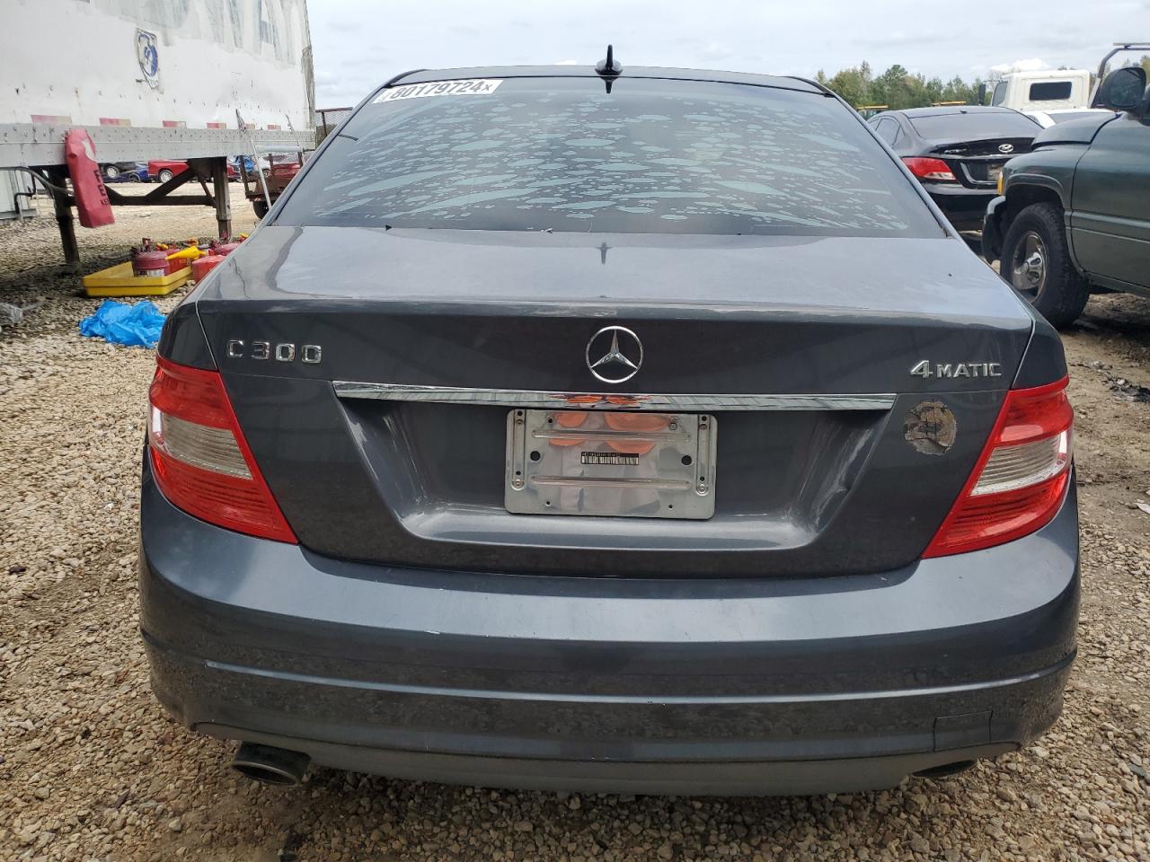 2010 Mercedes-Benz C 300 4Matic VIN: WDDGF8BB9AF451622 Lot: 80179724