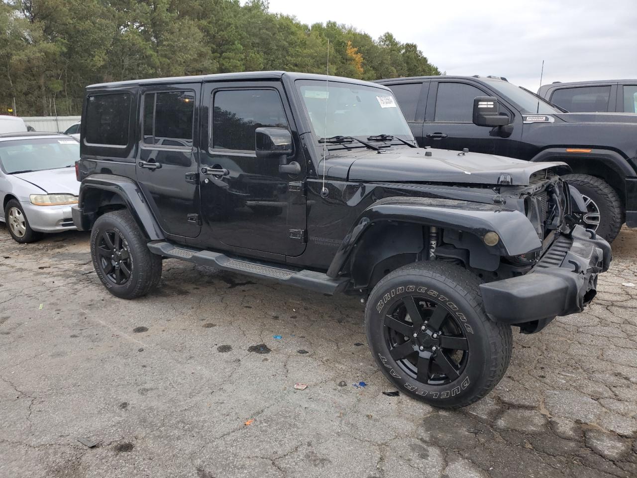 VIN 1C4BJWEG2EL305035 2014 JEEP WRANGLER no.4