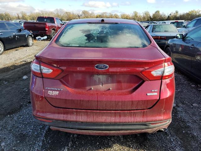  FORD FUSION 2016 Czerwony