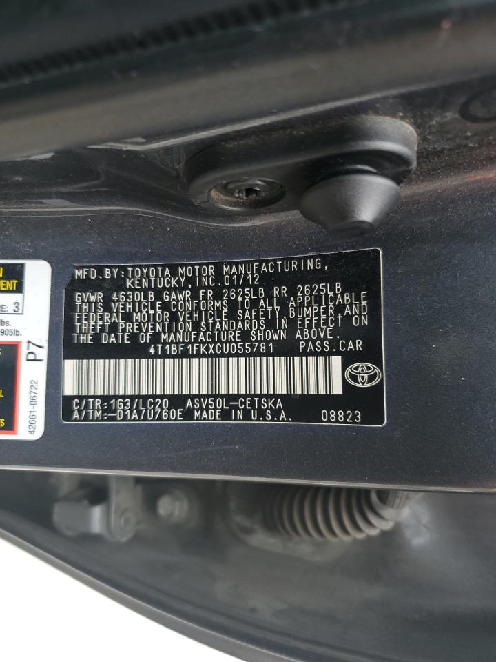2012 Toyota Camry - Image 12