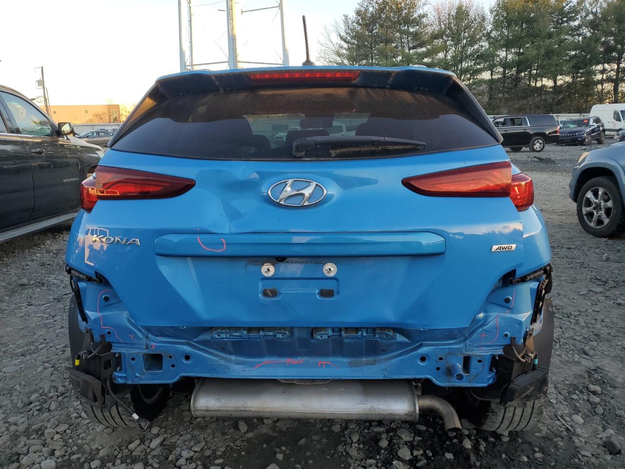 2020 Hyundai Kona Sel VIN: KM8K2CAA0LU548598 Lot: 80285464