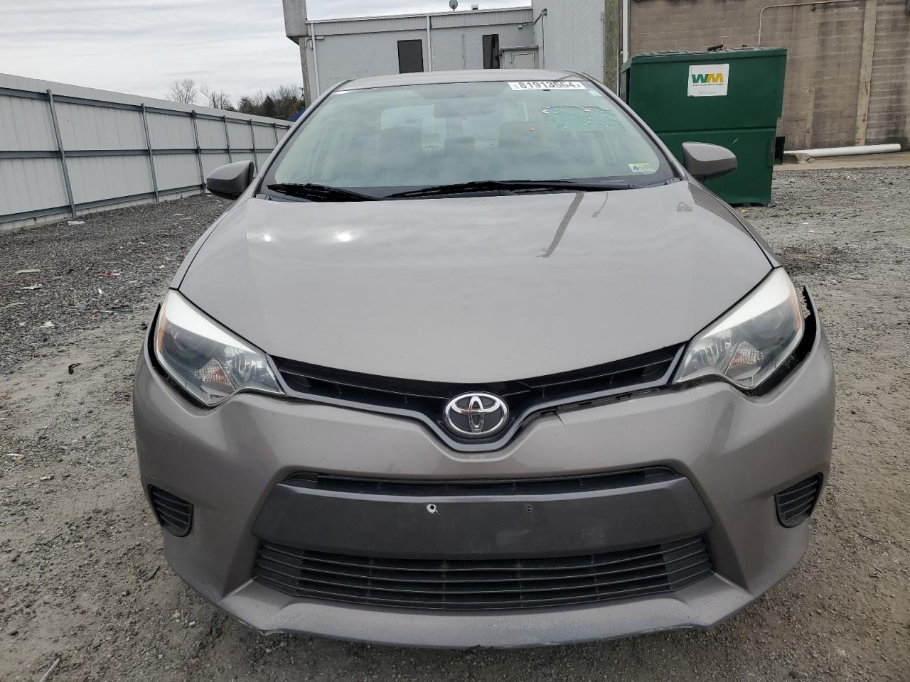 VIN 2T1BURHE8GC617941 2016 TOYOTA COROLLA no.5