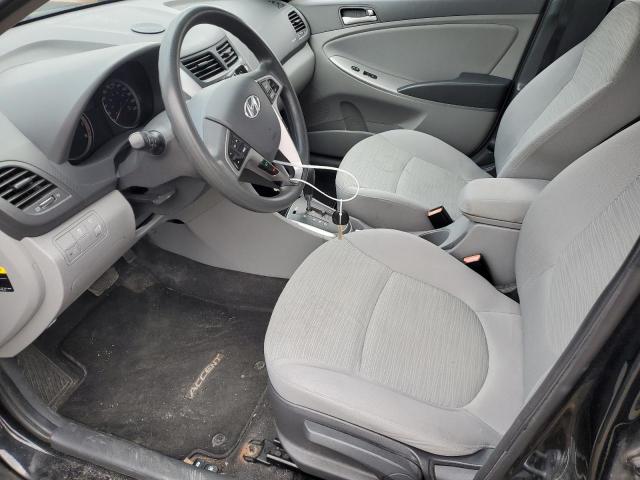  HYUNDAI ACCENT 2015 Czarny