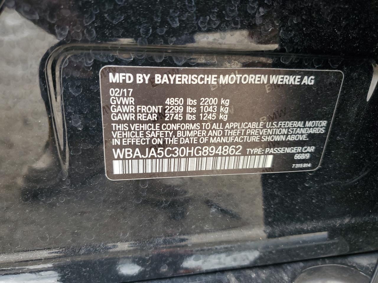 2017 BMW 5er - Image 14