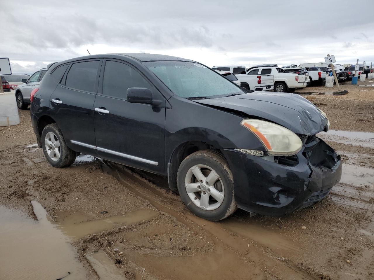 VIN JN8AS5MT0DW529181 2013 NISSAN ROGUE no.4