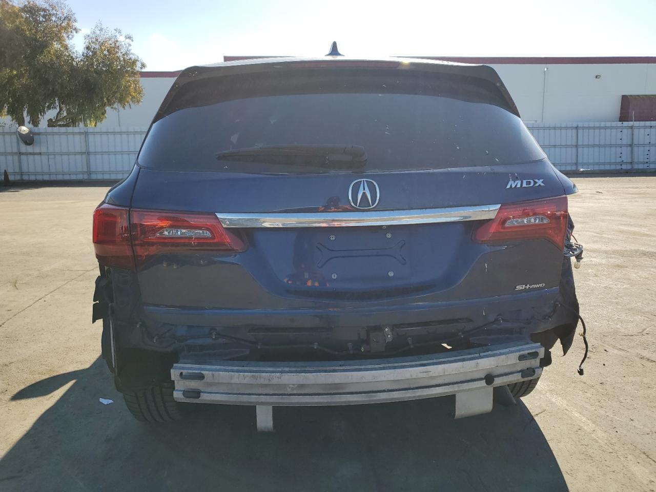 2016 Acura Mdx Technology VIN: 5FRYD4H4XGB048721 Lot: 81065124