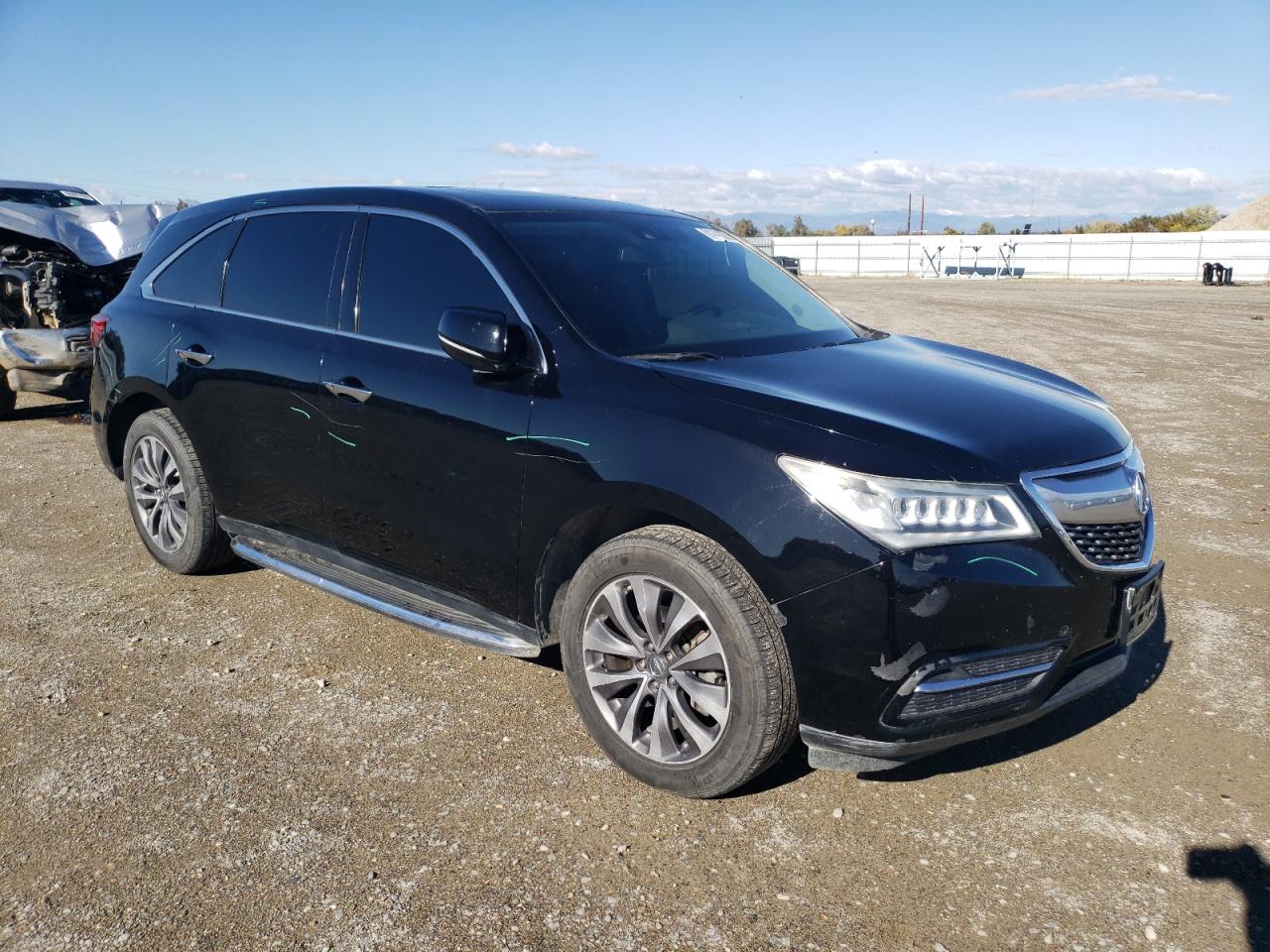 VIN 5FRYD3H4XFB014514 2015 ACURA MDX no.4