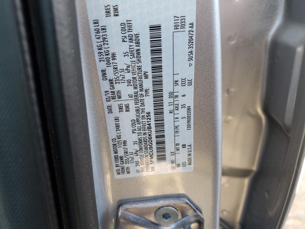 2019 Ford Escape - Image 15