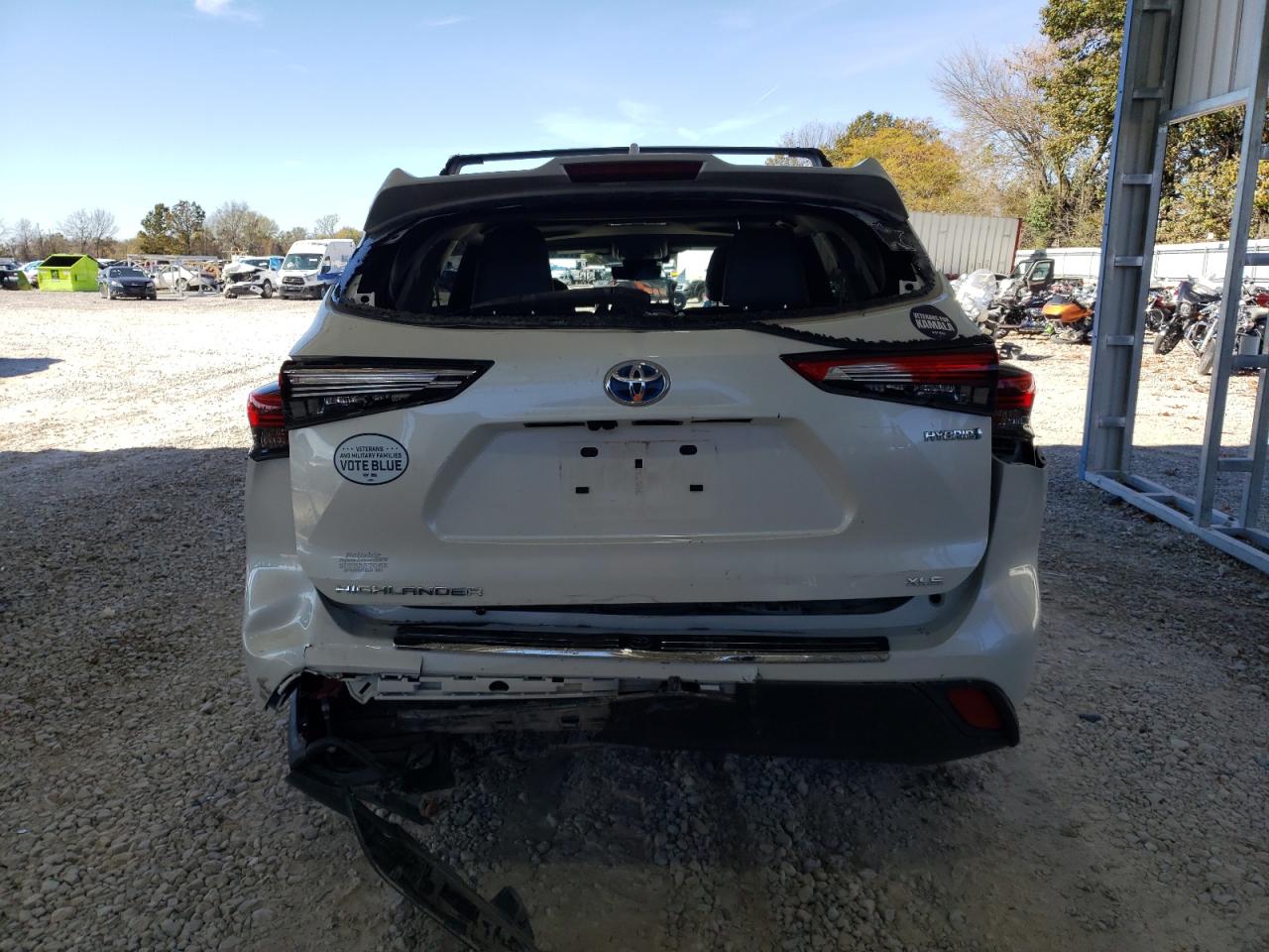 2022 Toyota Highlander Hybrid Xle VIN: 5TDABRCH8NS538633 Lot: 78715464