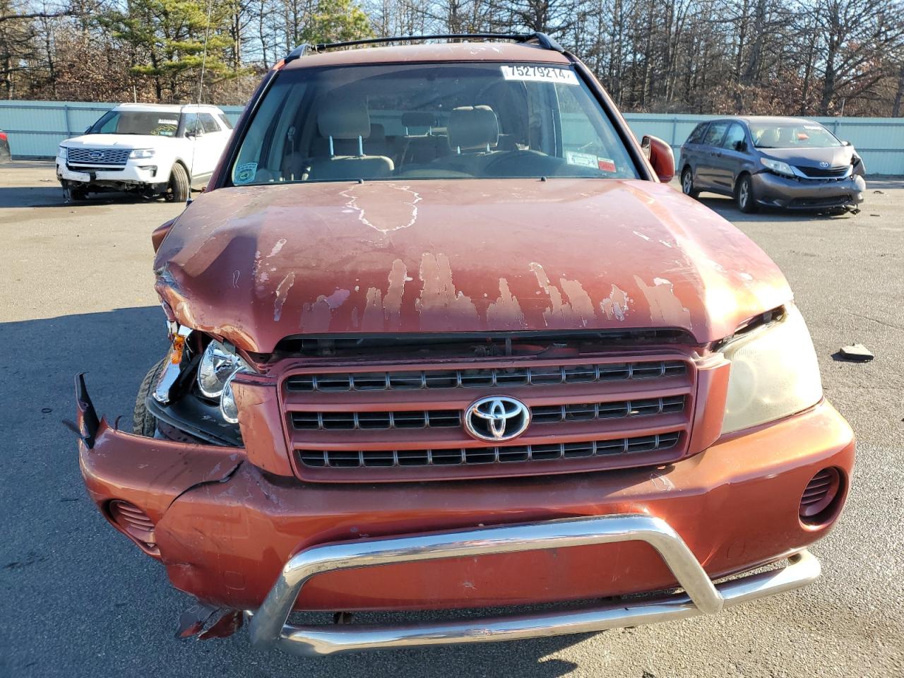 2003 Toyota Highlander VIN: JTEHD21A530022991 Lot: 75279214