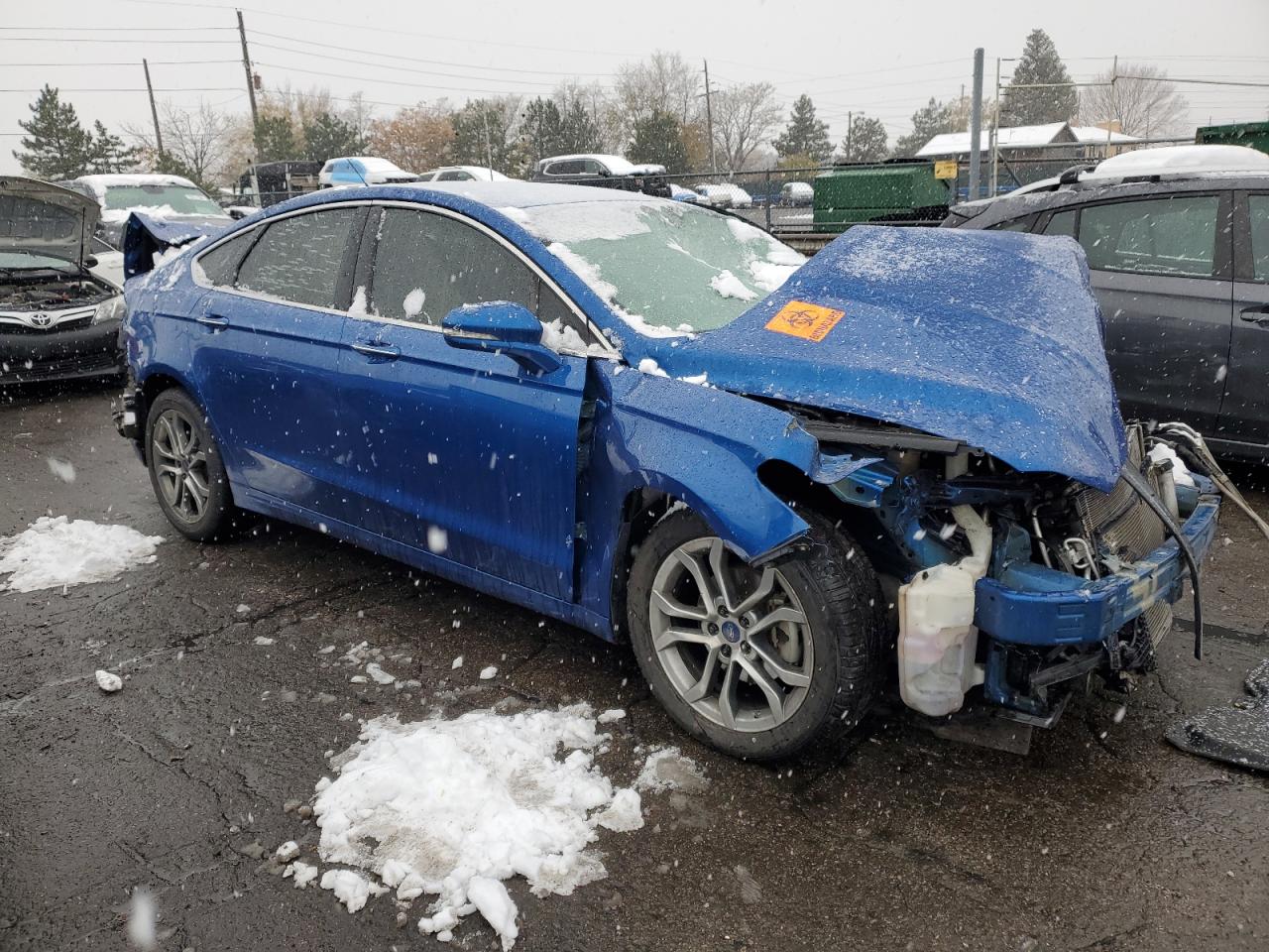 2017 Ford Fusion Se VIN: 3FA6P0T94HR221439 Lot: 79357184